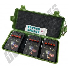 12 Cue Wireless Remote Firing System w/ Case (Fireworks Fuse)
